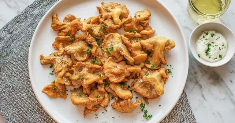 Knusprige Austernpilze Heissluftfritteuse