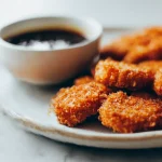 Koreanische Süßkartoffel-Nuggets im Airfryer - lecker und knusprig!