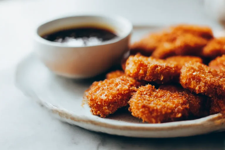 Koreanische Süßkartoffel-Nuggets im Airfryer - lecker und knusprig!