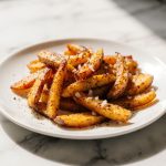 Knusprige Kürbis Pommes aus der Airfryer