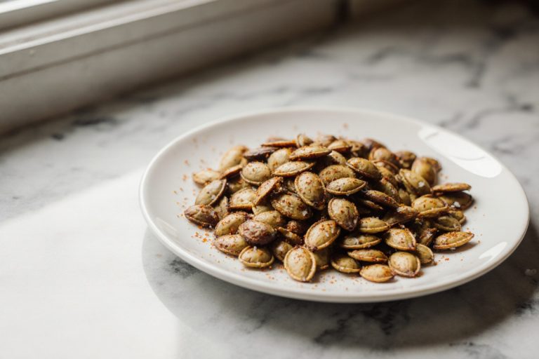 Kürbiskerne im Airfryer geröstet