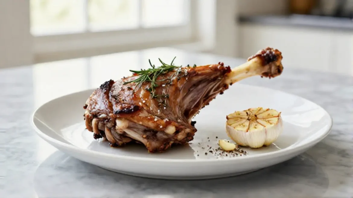 Lammkeule im Airfryer Leckere Lammkeule im Airfryer zubereiten.