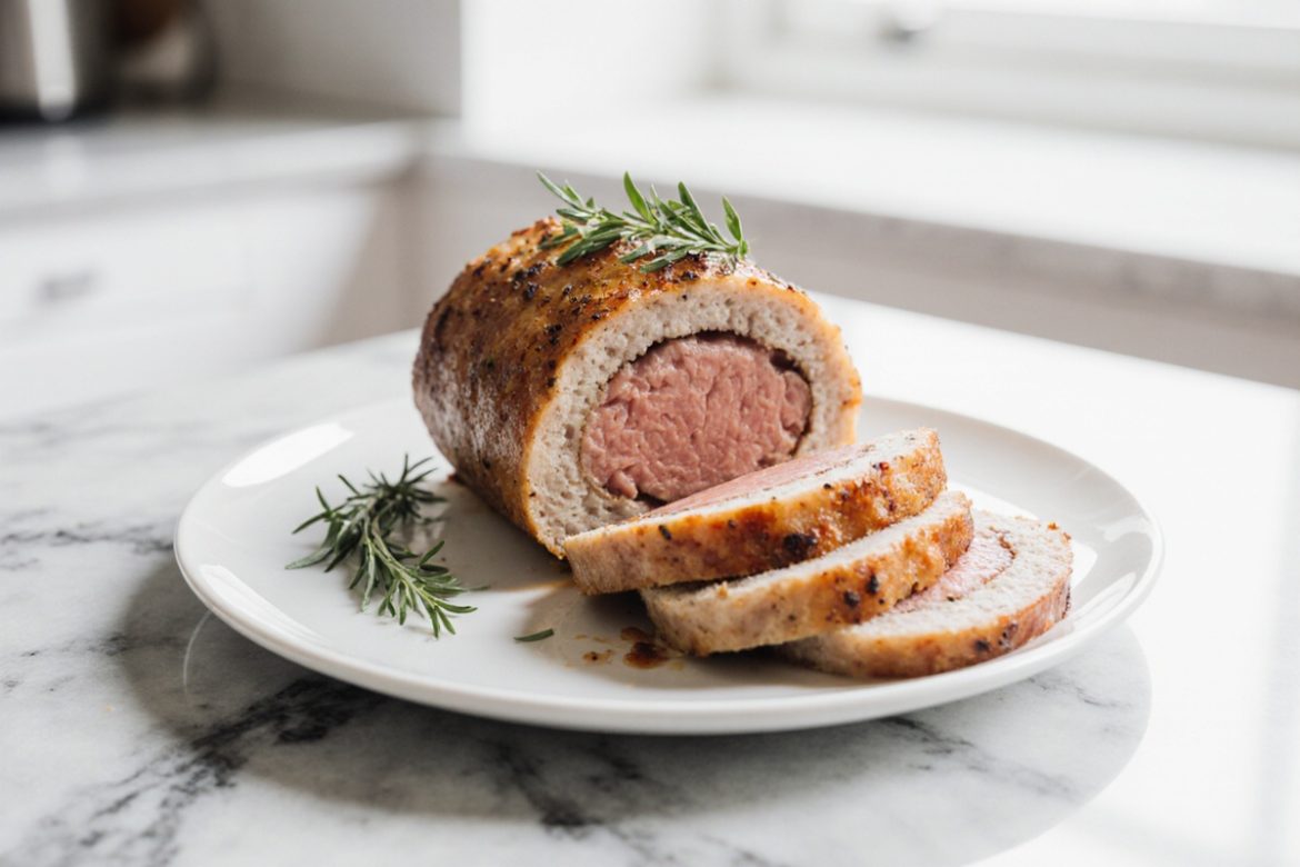 Leberkäse im Airfryer zubereiten