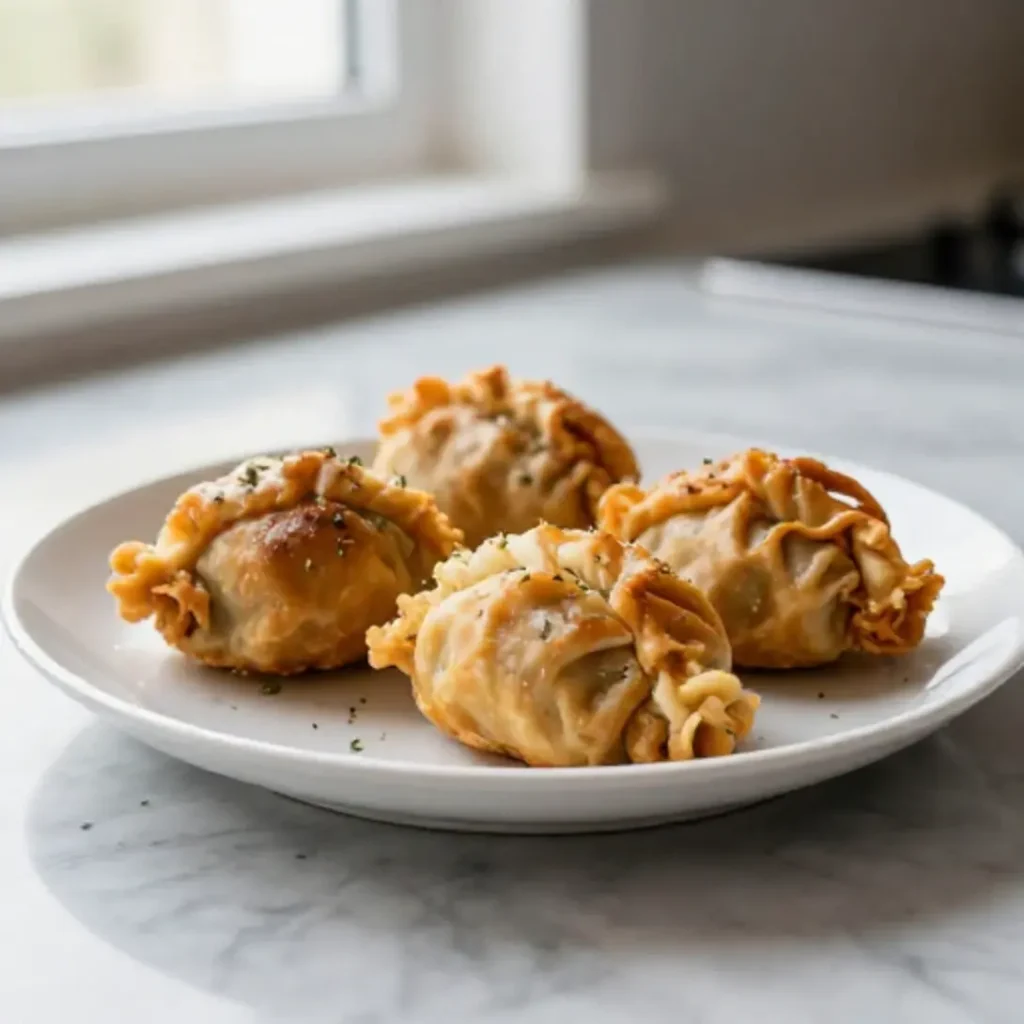 Maultaschen im Airfryer knusprig zubereiten - einfach und schnell.