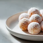 Leckere Quarkbällchen ohne Apfel, perfekt zubereitet im Airfryer.