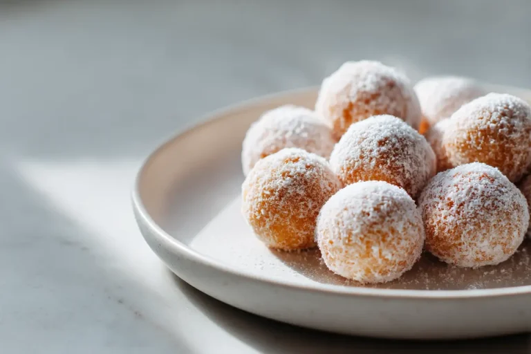 Leckere Quarkbällchen ohne Apfel, perfekt zubereitet im Airfryer.