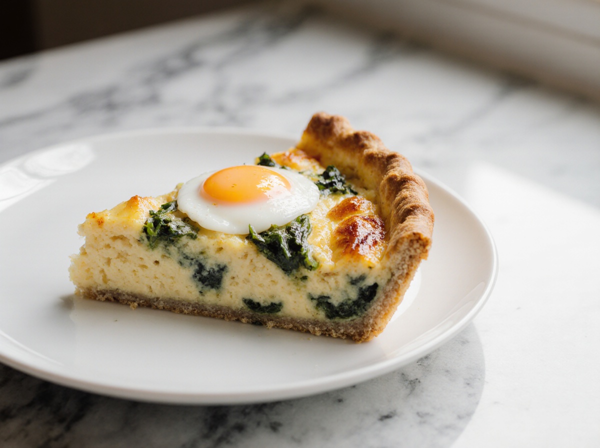 Leckere Quiche in der Heißluftfritteuse backen für ein perfektes Abendessen.