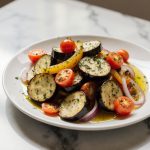 Leckeres Ratatouille aus der Heißluftfritteuse zubereitet.