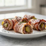 Leckere Rinderrouladen im Airfryer für ein schnelles Essen.