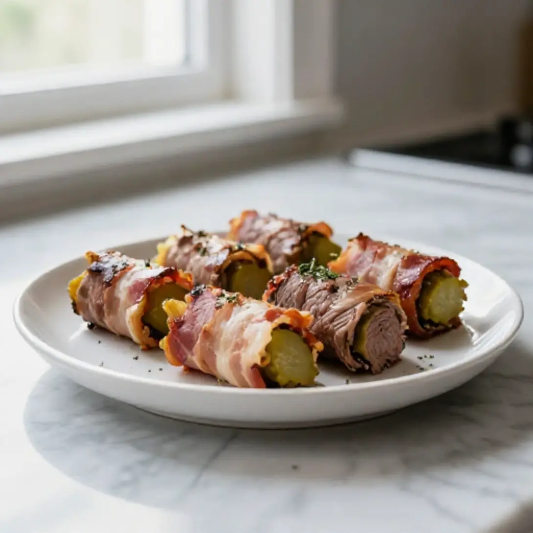 Varianten von Rinderrouladen im Airfryer, perfekt für jeden Geschmack.