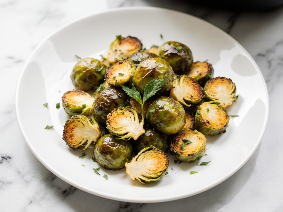 Rosenkohl Aus Der Heissluftfritteuse