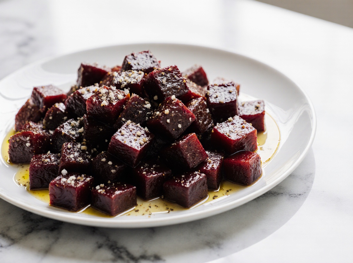 Rote Bete aus der Heißluftfritteuse lecker zubereitet.