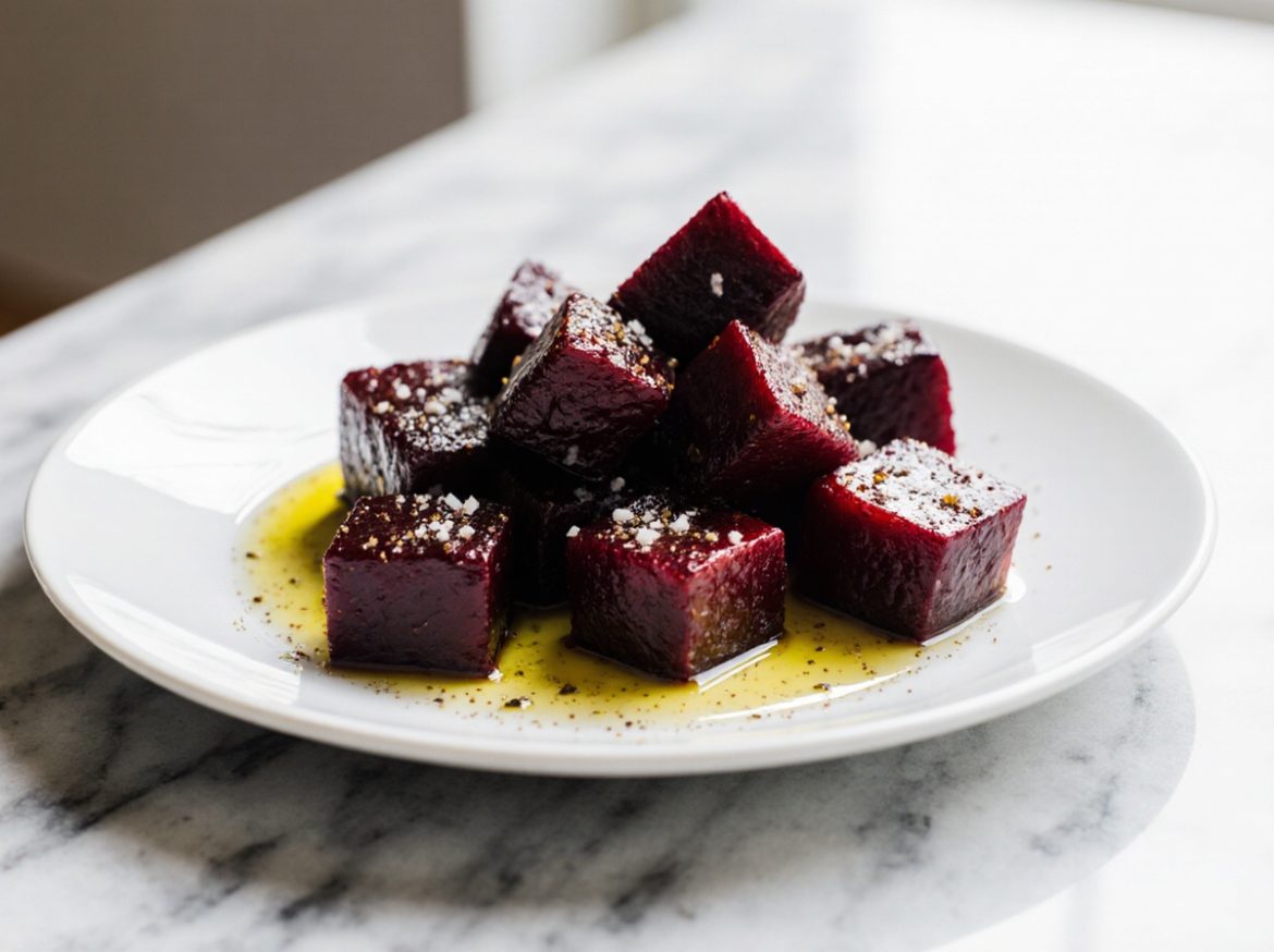 Rote Bete aus der Heißluftfritteuse zubereitet