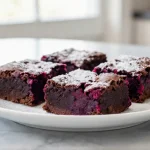 Rote-Bete-Brownies aus dem Airfryer - ein köstliches und gesundes Dessert.