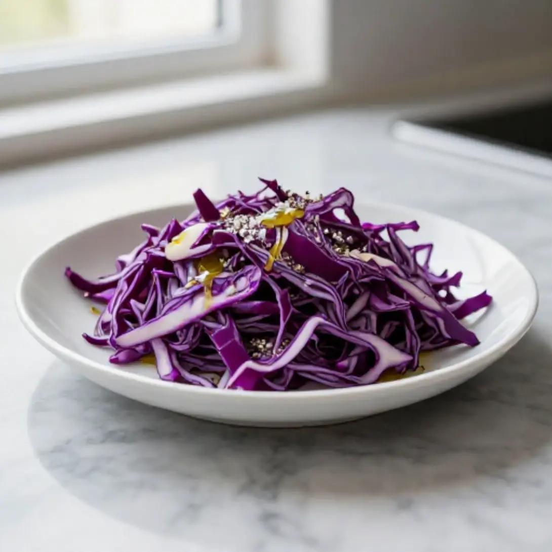 Rotkohl im Airfryer für eine schnelle Beilage.