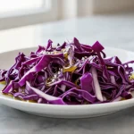 Leckerer Rotkohl im Airfryer zubereitet.