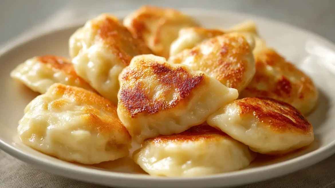 Leckere Russische Pelmeni im Airfryer zubereiten.