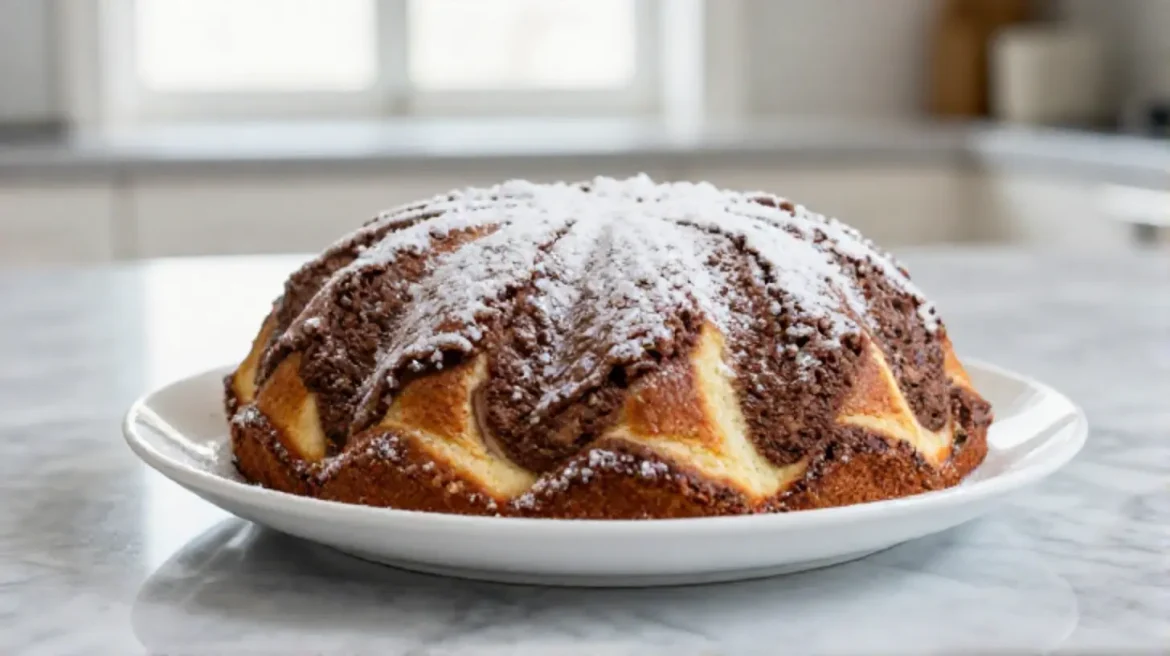 Saftiger Marmorkuchen aus der Heißluftfritteuse