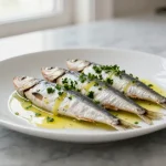 Sardinen aus dem Airfryer, perfekt knusprig und schnell zubereitet.