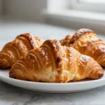 Schokocroissant aus dem Airfryer - Leckeres Rezept für knusprige Croissants.