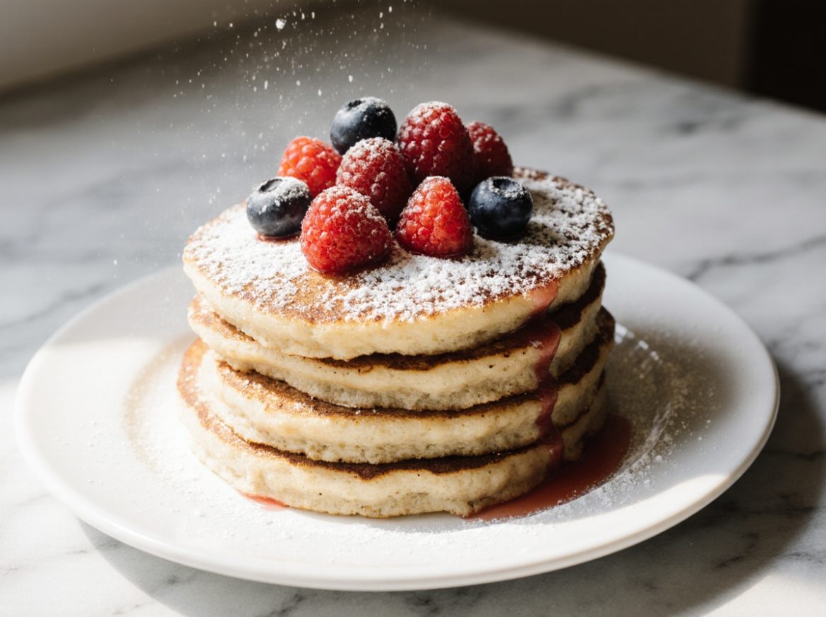 Schwedischer Ofenpfannkuchen aus der Heißluftfritteuse - ein leckeres Rezept für jeden Anlass.