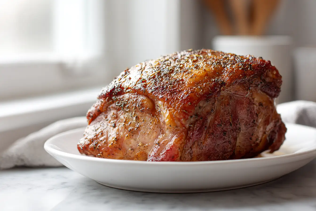 Schweinebraten im Airfryer zubereiten – saftig und lecker.