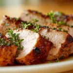 Schweinefilet im Airfryer zubereiten - saftig und lecker.