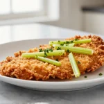 Sellerieschnitzel im Airfryer - knusprig und lecker!