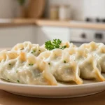 Knusprige Serviettenknödel im Airfryer, perfekt für jedes Festessen.