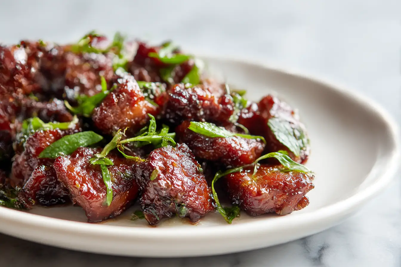 Leckere Silvester-Buffet Häppchen, perfekt für die Heißluftfritteuse zubereitet.