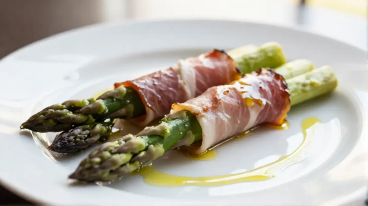 Spargel-Schinken-Röllchen im Airfryer - perfekt zubereitet und lecker!