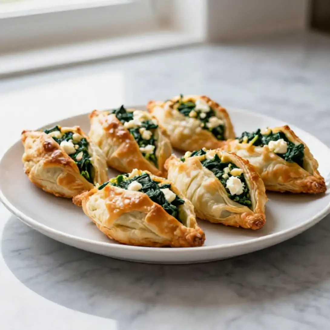 Genussvolle Spinatknödel aus der Heißluftfritteuse für Feinschmecker.