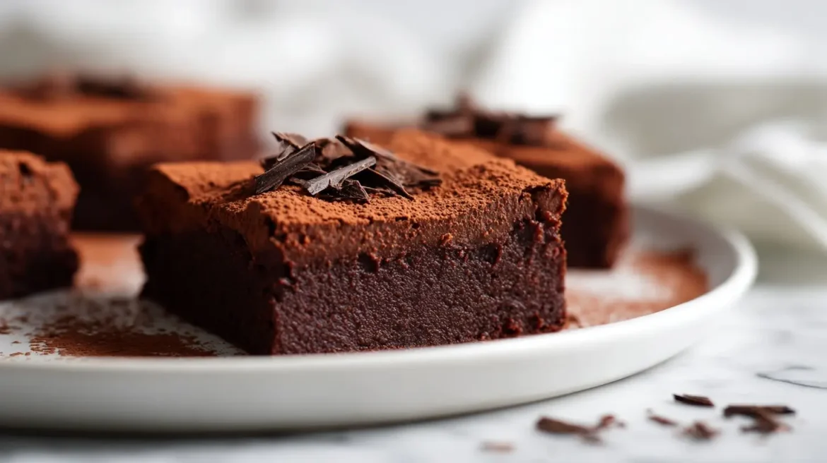 Süßkartoffel-Brownies aus der Heißluftfritteuse