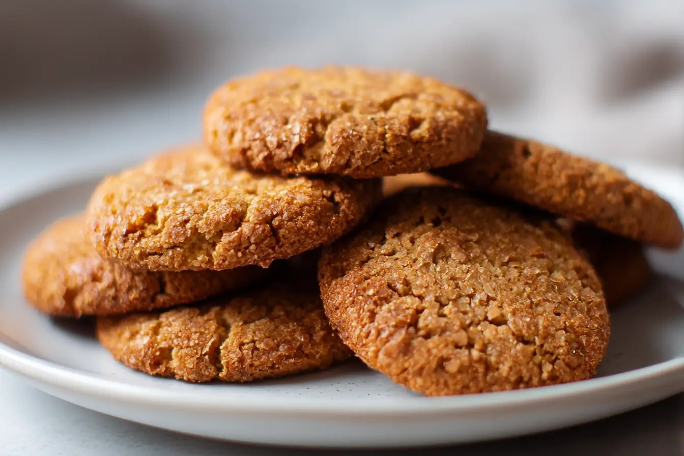 Vegane Airfryer Plätzchen, leckere und gesunde Plätzchen aus der Heißluftfritteuse.