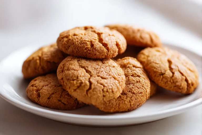 Leckere vegane Airfryer Plätzchen, perfekt für den kleinen Hunger.