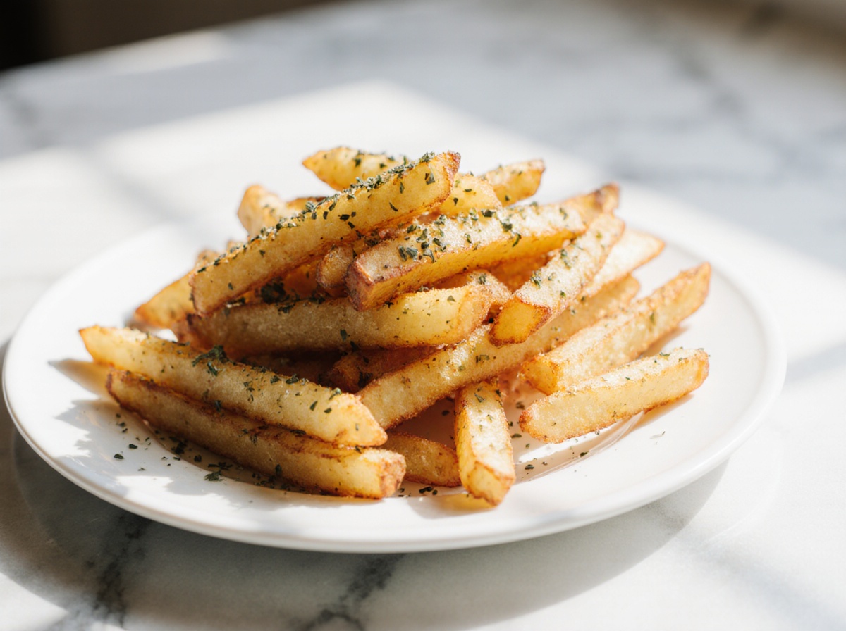 Wie lange brauchen rohe Kartoffeln in der Heißluftfritteuse für die perfekte Knusprigkeit?