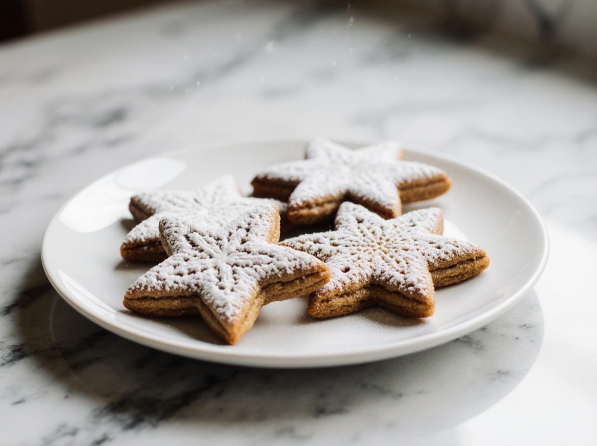 Zimtsterne backen im Airfryer ist einfach und lecker.