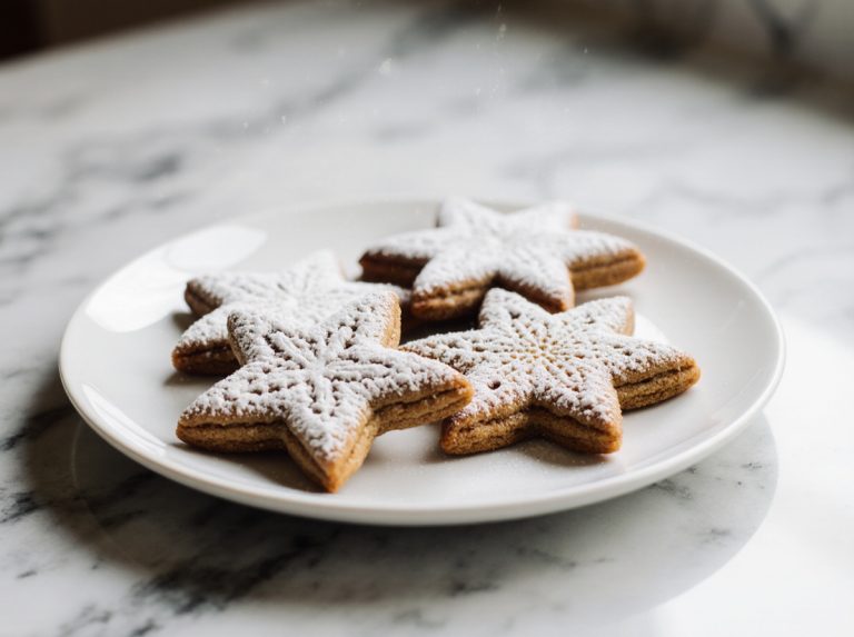 Zimtsterne backen im Airfryer ist einfach und lecker.